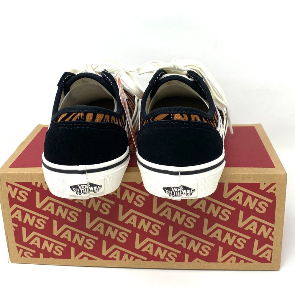 VANS Style 36 Decon SF Sneaker Women Size Animal Stripes Brown Suede VN0A5HYR9ZY - Picture 5 of 11
